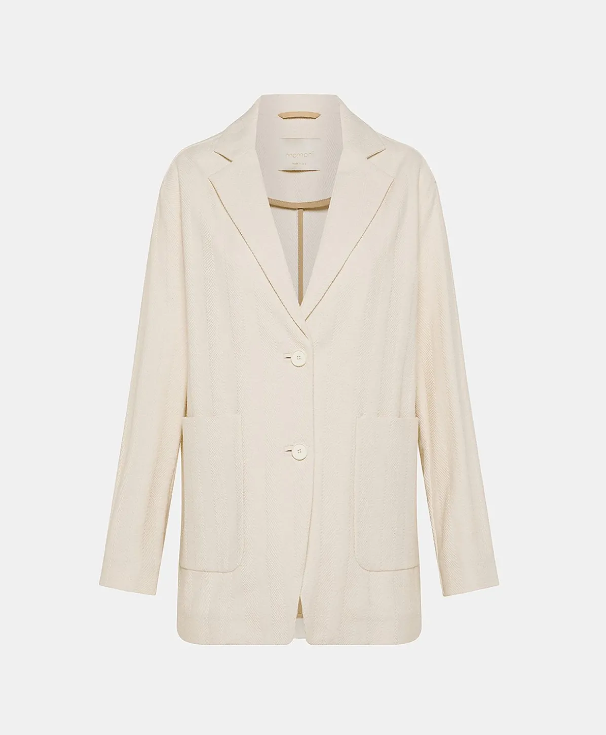 Veste En Coton Teint Mindy - Creme