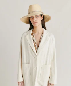 Veste En Coton Teint Mindy - Creme