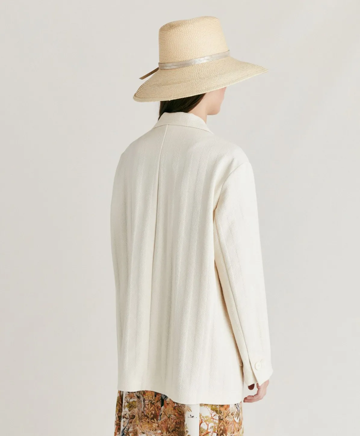 Veste En Coton Teint Mindy - Creme