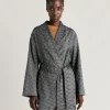 Veste Eugenie A Mat Fil Coupe' - Bleu/Or