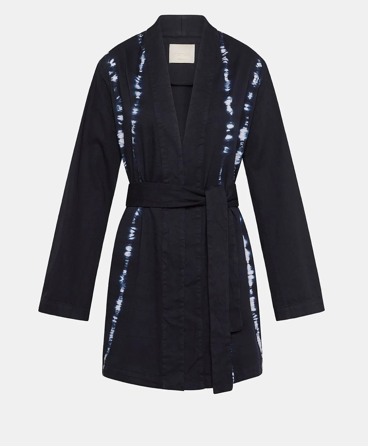 Veste Eugenie Tie&Dye Gabardine - Encre