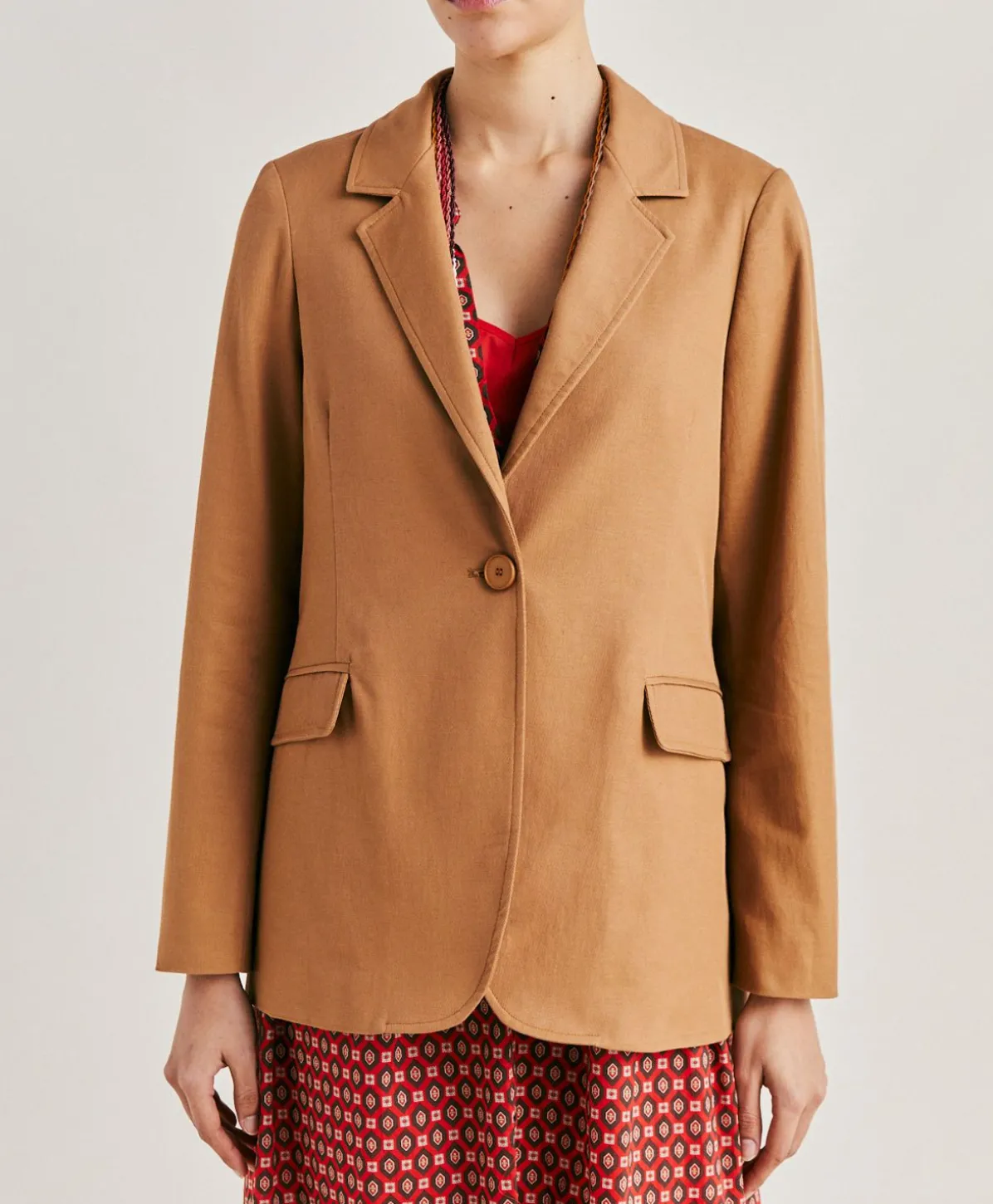Veste Futura Gabardine - Caramel