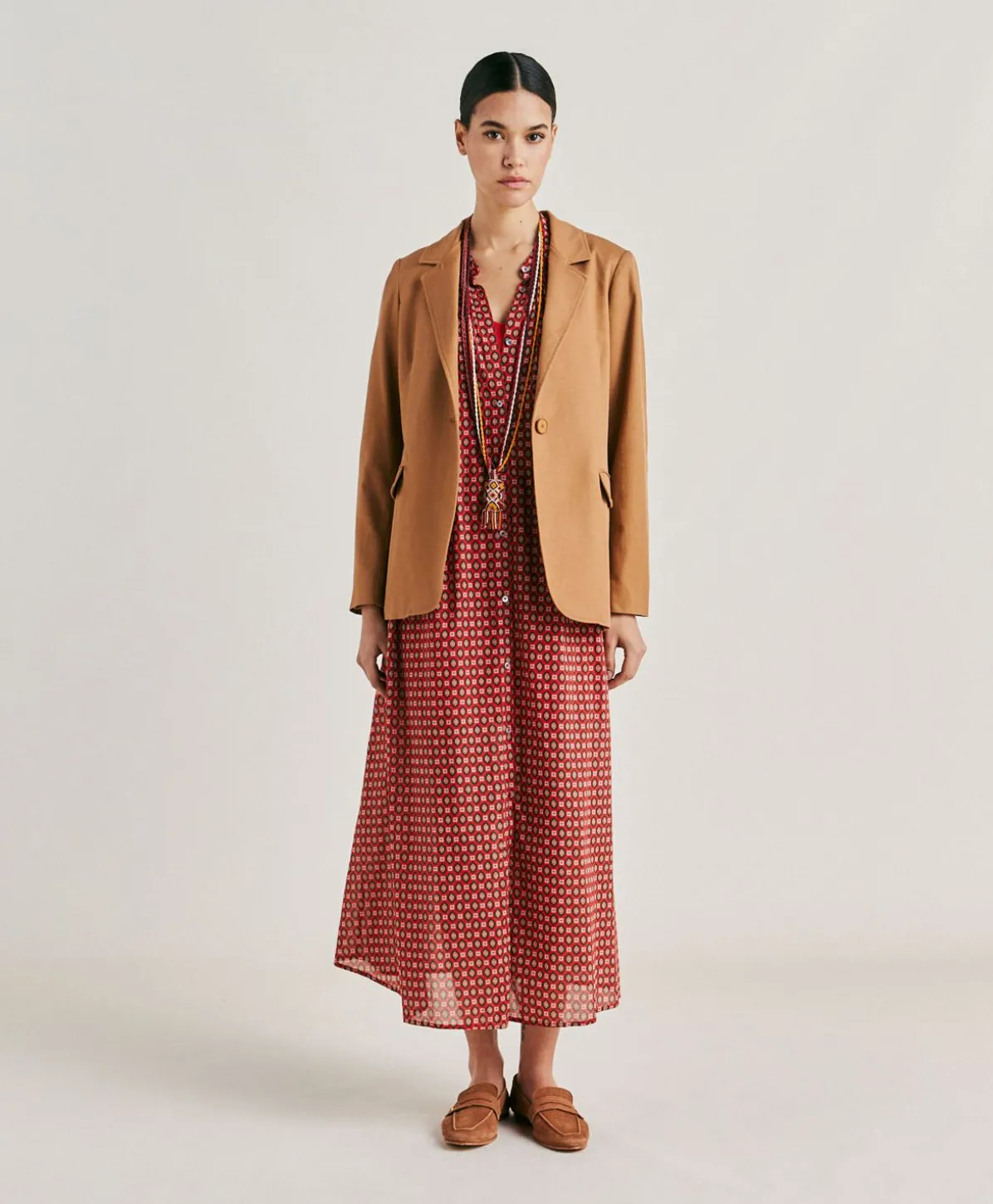 Veste Futura Gabardine - Caramel