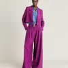 Veste Rosita En Viscose De Lin Elegante - Cyclamen